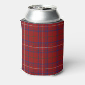 Old Scotsman Clan Rose Modern Red Tartan Dosenkühler (Kanne Rückseite)