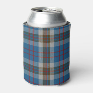Old Scotsman Clan Thompson Blue Gray Tartan Dosenkühler