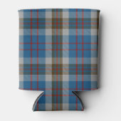 Old Scotsman Clan Thompson Blue Gray Tartan Dosenkühler (Vorderseite)