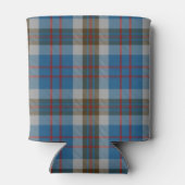 Old Scotsman Clan Thompson Blue Gray Tartan Dosenkühler (Rückseite)