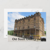 Old Scott Landkreis Jail in Huntsville, TN Postkarte (Vorne/Hinten)