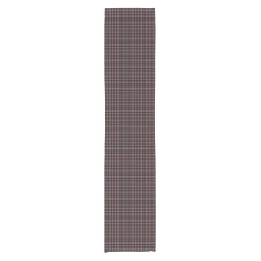 Old Scottish Clan Borthwick Tartan Kariert Kurzer Tischläufer (Vorderseite)