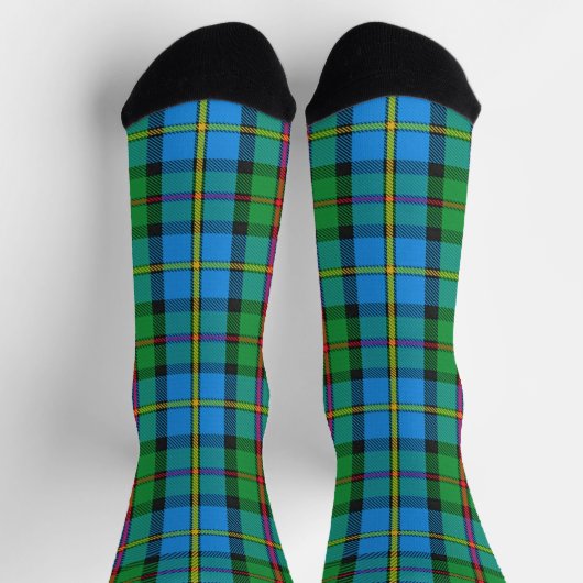 Old Scottish Clan MacLeod von Harris Tartan Socken (Oben)