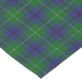 Old Scottish Clan Oliphant Tartan Kariert Kurzer Tischläufer (Ecke)