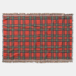 Old Scottish Tartan Decke