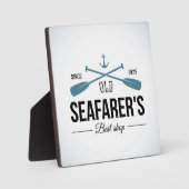 Old Seafarers Bait Shop Fotoplatte (Vorderseite)