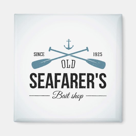 Old Seafarers Bait Shop Magnet (Vorne)