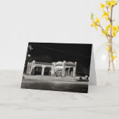 Old Service Station Karte (Gelbe Blume)