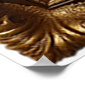 Old Ship Under the Moon Poster (Ecke)