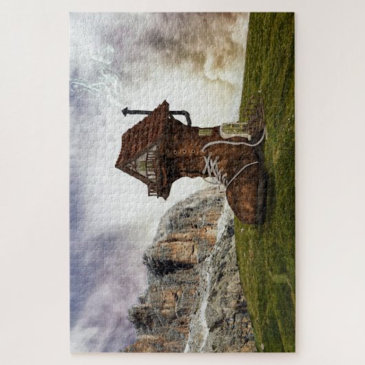Old Shoe House Puzzle (Vertikal)