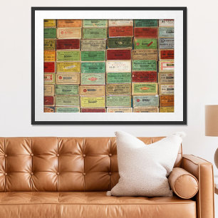 Old Shotshell Boxes Poster