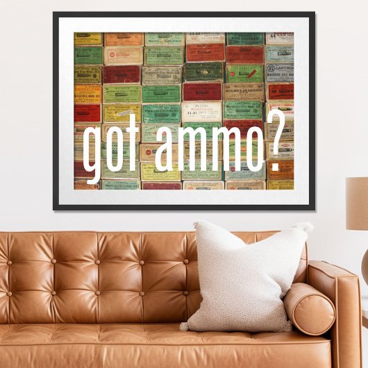 Old Shotshell Boxes Poster