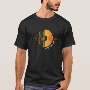 Old Skool Vinyl, Liebe Decks, Vinyl Lovers, DJ, Re T-Shirt