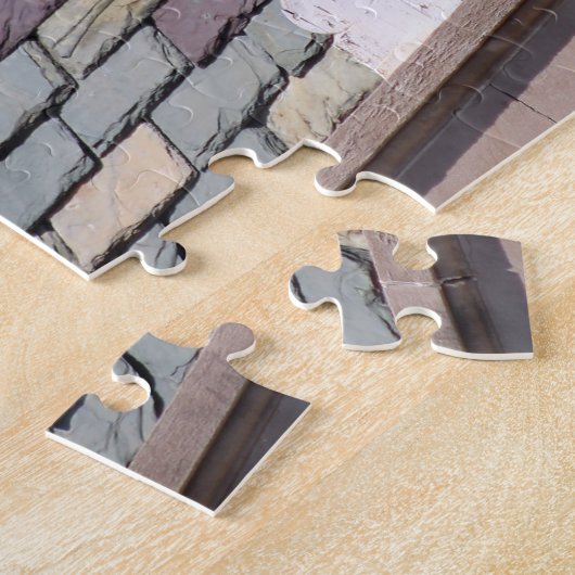 Old Slate Roof Foto Puzzle (Seite)