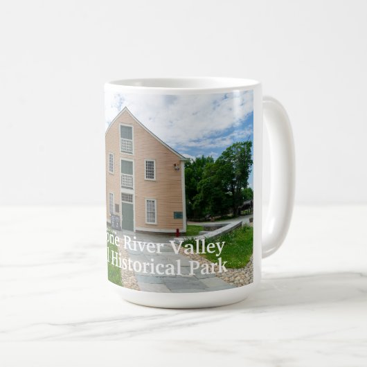 Old Slater Mill Kaffeetasse (VorderseiteRechts)