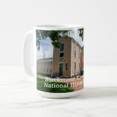 Old Slater Mill Kaffeetasse (Vorderseite Links)