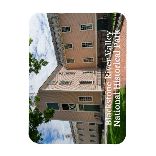 Old Slater Mill Magnet (Vertikal)