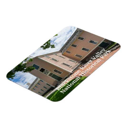 Old Slater Mill Magnet (Linke Seite)