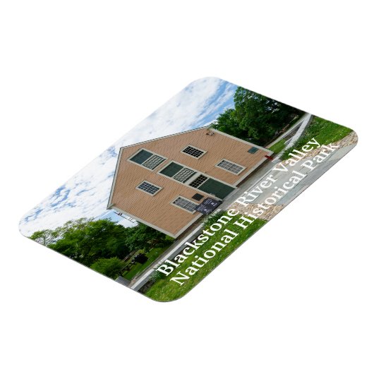 Old Slater Mill Magnet (Linke Seite)