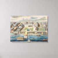 Old Somerset House am Strand, graviert von Jean