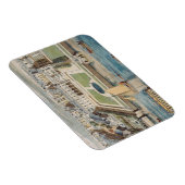 Old Somerset House am Strand, graviert von Jean Magnet (Rechte Seite)