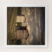 Old Southern Tobacco Barns Puzzle (Horizontal)