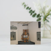 Old Sparky Postkarte (Stehend Vorderseite)