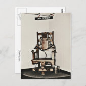 Old Sparky Postkarte (Vorne/Hinten)