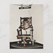 Old Sparky Postkarte (Vorderseite)