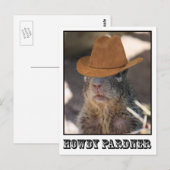 "Old Squrly" Postkarte (Vorne/Hinten)