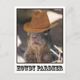 "Old Squrly" Postkarte
