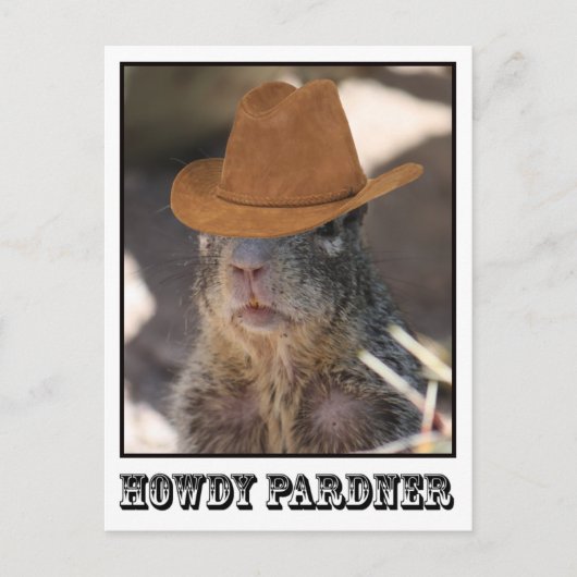 "Old Squrly" Postkarte (Vorderseite)