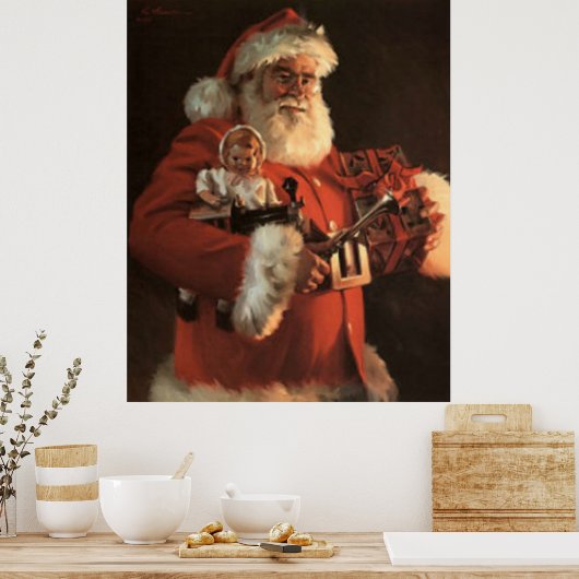 Old St. Nick Poster (Küche)