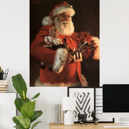 Old St. Nick Poster (Heimbüro)