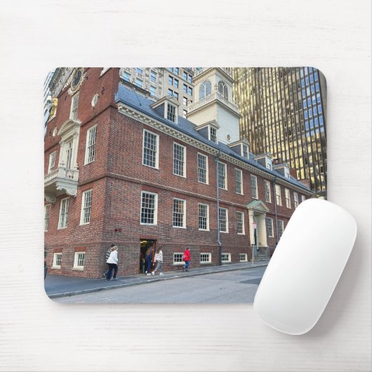Old Staat House in Boston Massachusetts Mousepad (Mit Mouse)