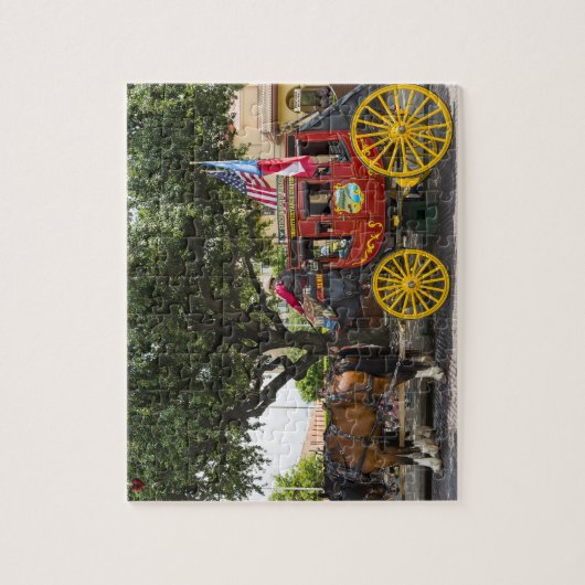 Old Stagecoach Texas Puzzle (Vertikal)