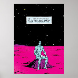 Old Stars Dr. Manhattan Poster