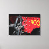 Old Steam Train Le Mastrou 403 Steam Motor Leinwan Leinwanddruck (Vorderseite)