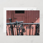 Old Steam Train Le Mastrou Wagon Postkarte (Vorne/Hinten)