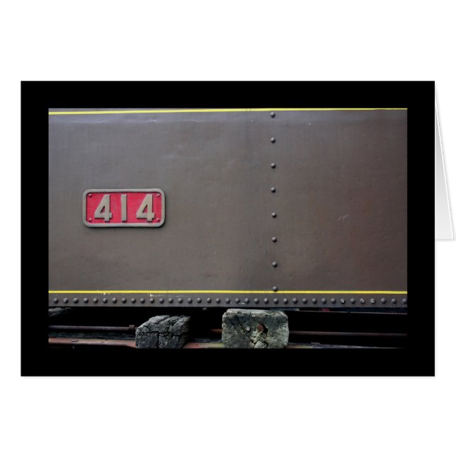 Old Steam Train Mastrou Ich bin für Instandhaltung (Vorderseite (Horizontal))