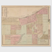 Old Stillwater MN Map (1874) Geschenkpapier (Flach)
