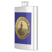 Old Stone Lighthouse Classic Flask Flachmann (Links)