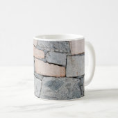 Old stone wall of ancient castle. abstract,ancient kaffeetasse (VorderseiteRechts)