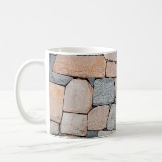 Old stone wall of ancient castle. abstract,ancient kaffeetasse (Links)