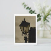 Old Street Lamp Postkarte (Stehend Vorderseite)