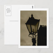 Old Street Lamp Postkarte (Vorne/Hinten)