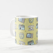 Old Stuff Muster Kaffeetasse (Vorderseite Links)