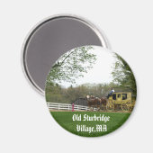Old Sturbridge Village Magnet (Vorderseite/Rückseite)