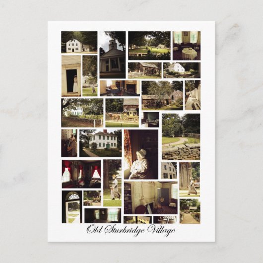 Old Sturbridge Village Postkarte (Vorderseite)