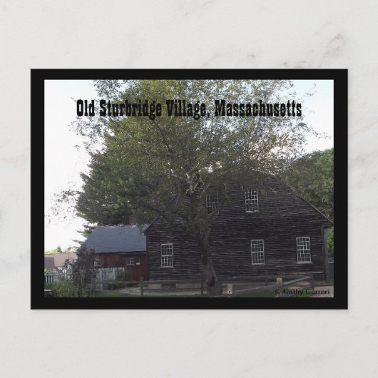 Old Sturbridge Village Postkarte (Vorderseite)